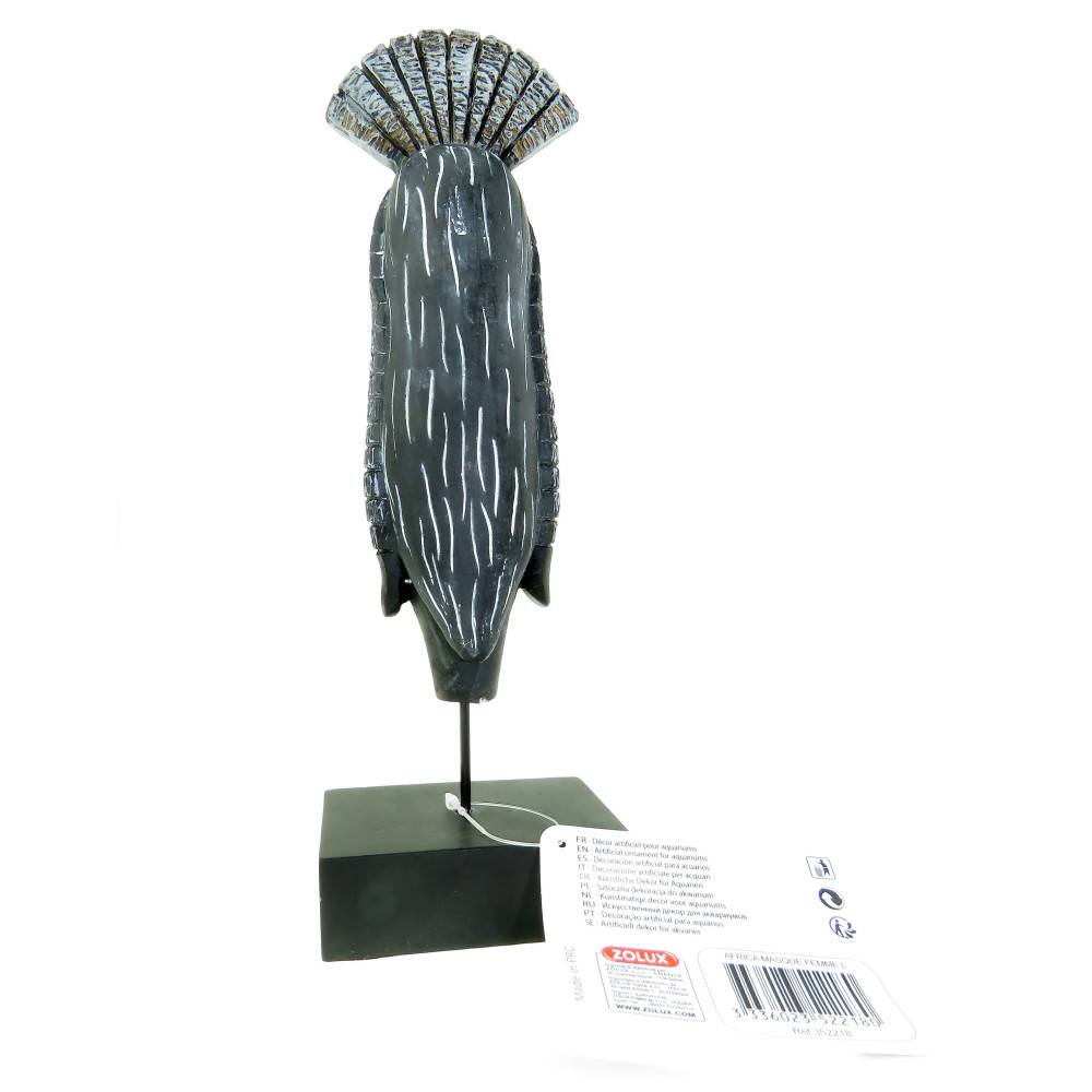 Zolux - Décoration Africa masque Femme  taille L. Aquarium. - Imagen 4