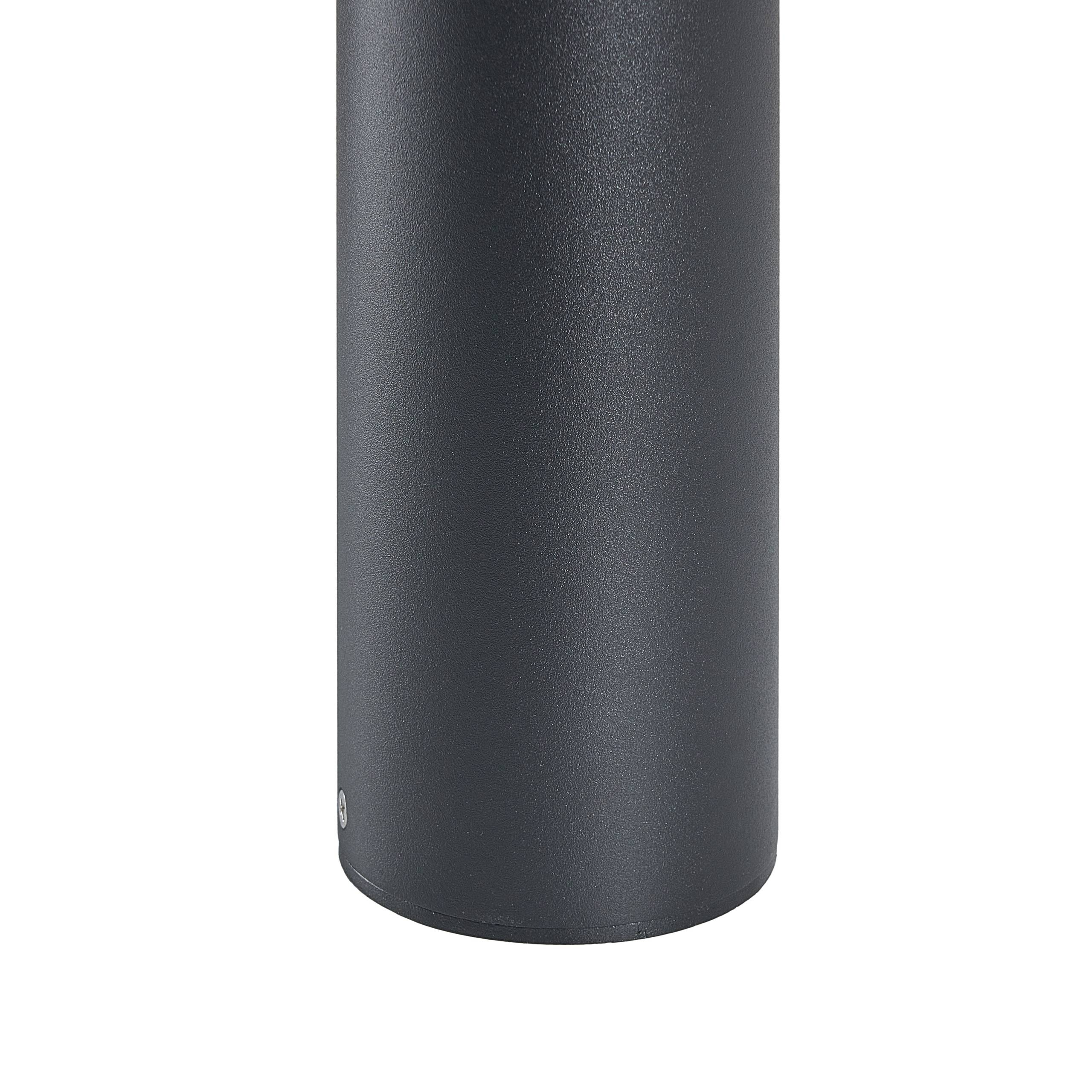 Beliani - Borne Lumineuse Aluminium Noir ELRICK - 8x8x60- Beliani - Image 6