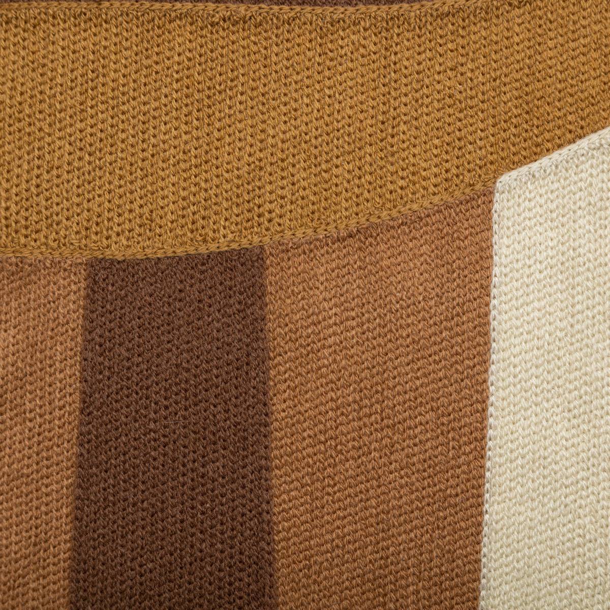 Atmosphera - Coussin Hary marron 45x45cm - Atmosphera Créateur d'intérieur - Imagen 4