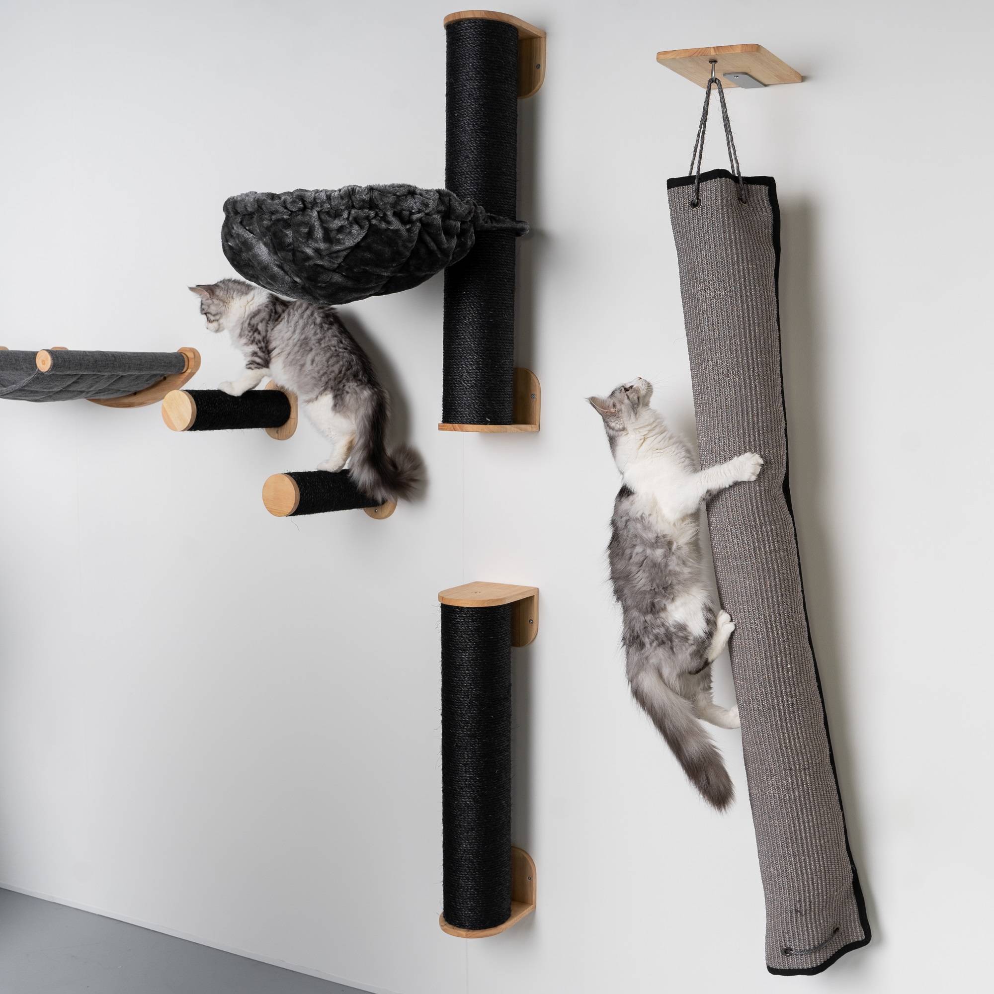 Rhr Concepts Bv - Mur d’escalade pour chat - Sac à grimper (gris) - RHR Concepts BV - Imagen 2
