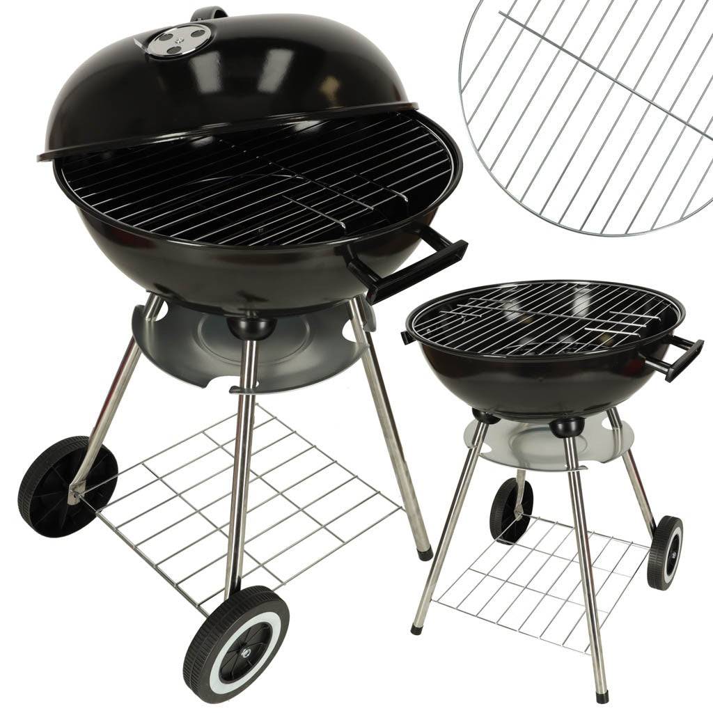 Barbecue à charbon portable avec ventilation 41cm - Image 1