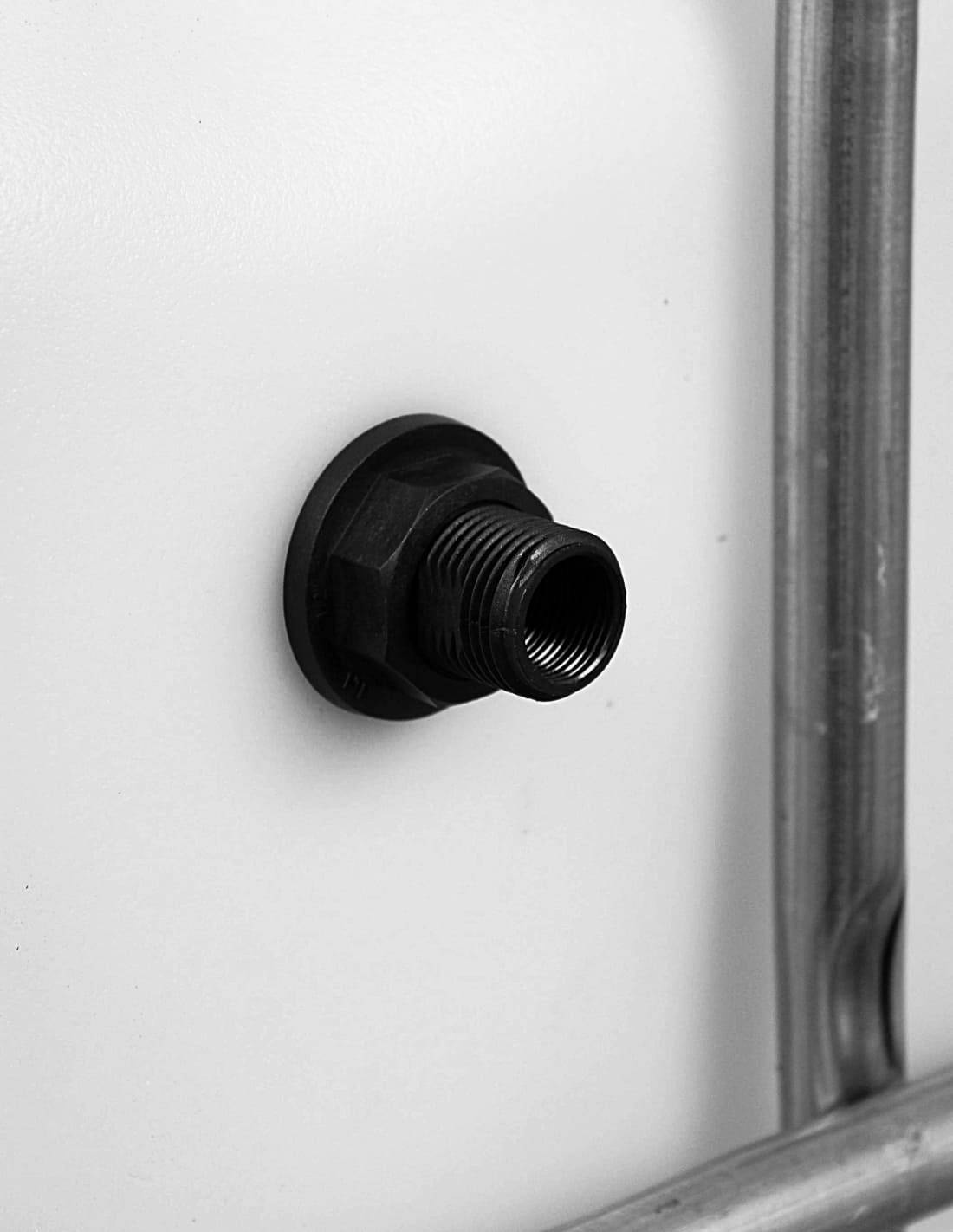 Passe Paroi auto-étanche Mâle 1/2'' - Femelle 3/8'' - Imagen 2