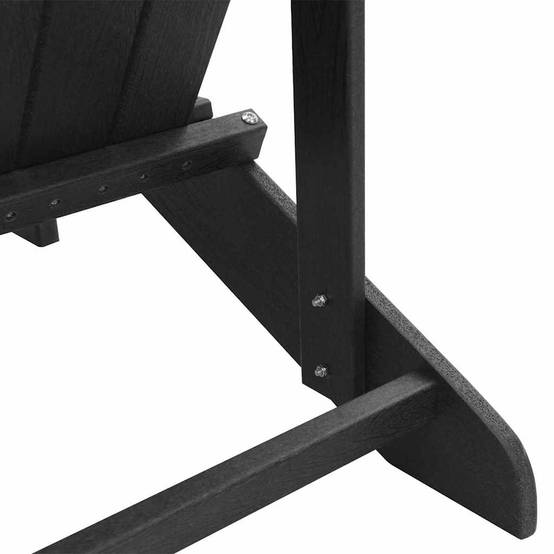 Chaise Adirondack Noir 82 x 74 x 92 cm HDPE, Poids :21.48kg - PANGIVO - Image 7