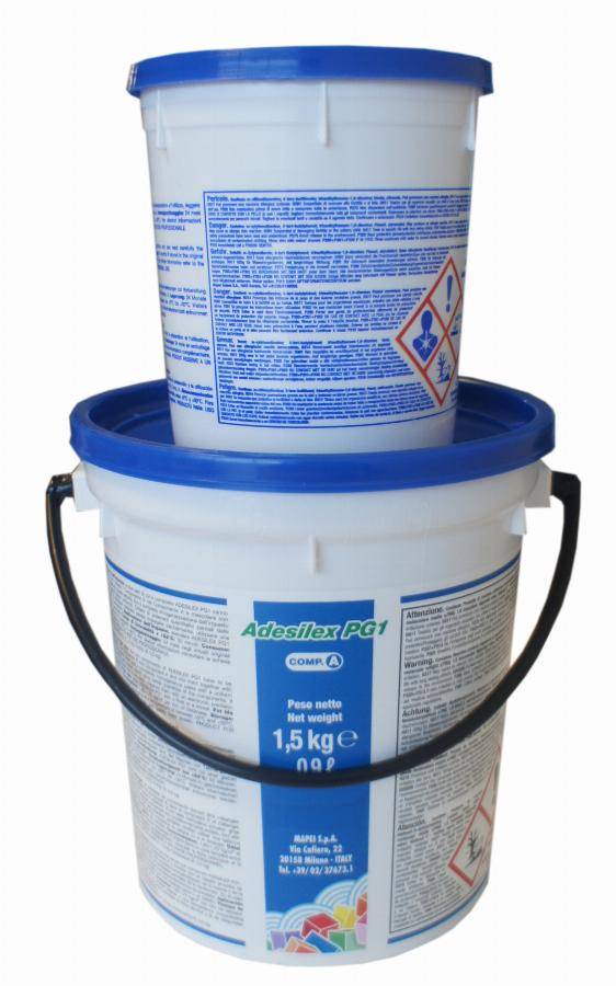Adhésif époxy Bi-composant ADESILEX PG2 - pot 2 kg - PODGLUE2