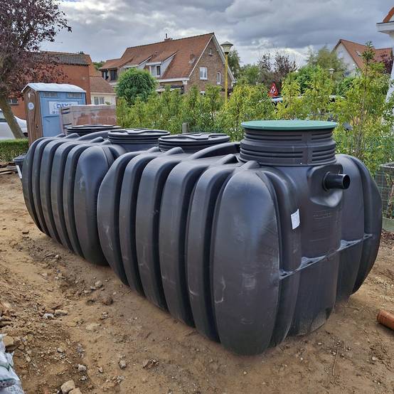 Cuve de stockage d'eau enterrée horizontale 10000l - Image 3