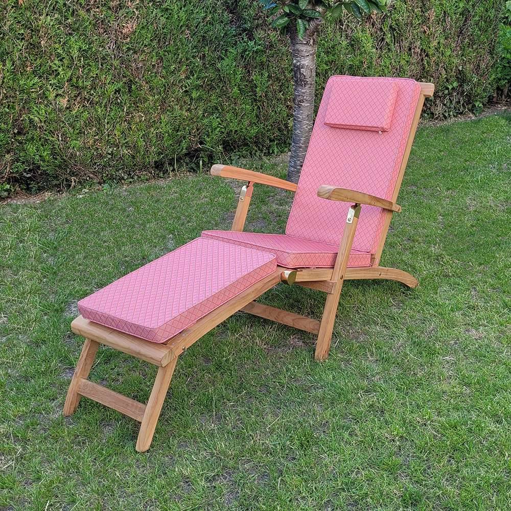Teck'Attitude - Chaise longue en teck massif New Orleans - TECK'Attitude - Imagen 5