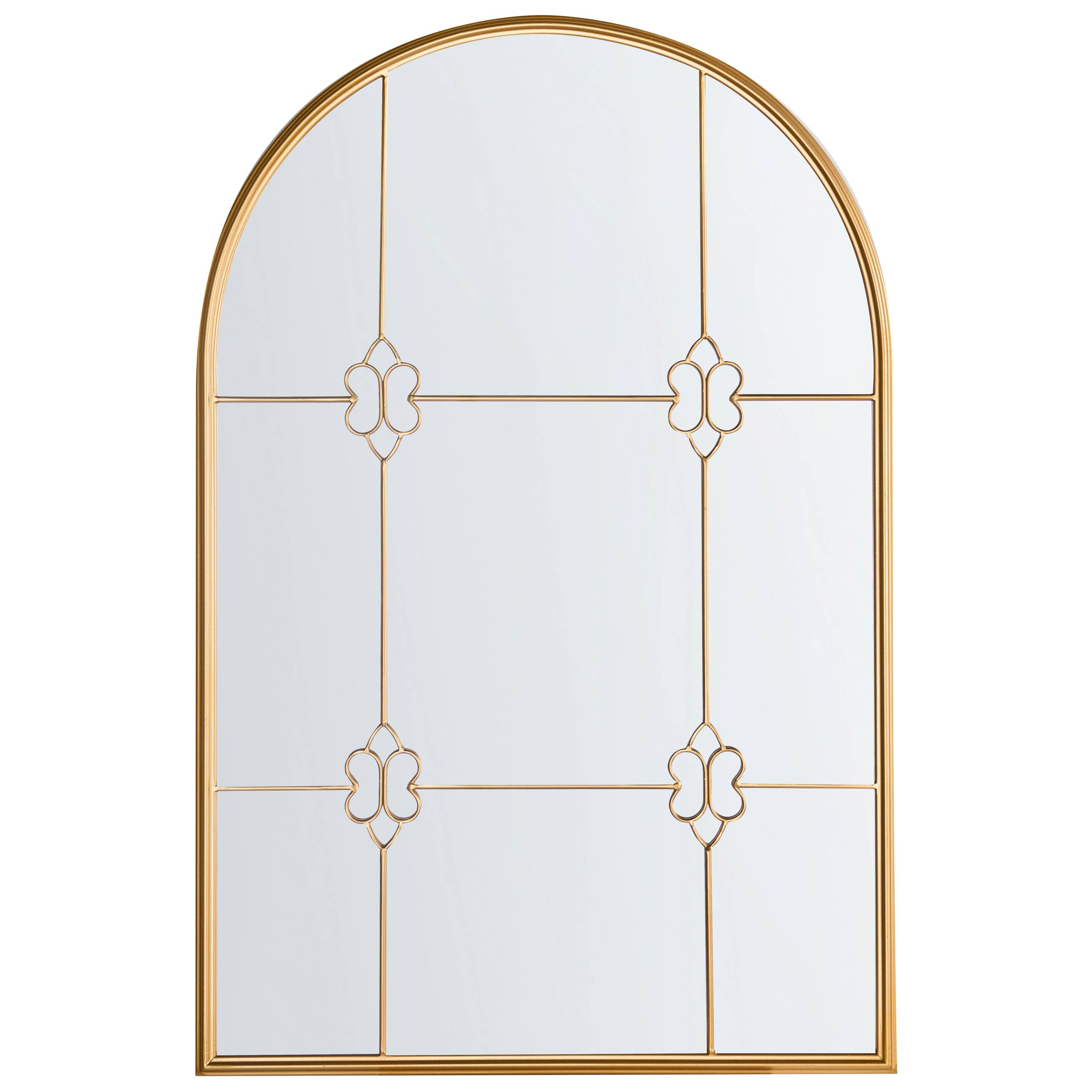 Beliani - Miroir Métal Doré THULAY - 65x3x99- Beliani - Image 2