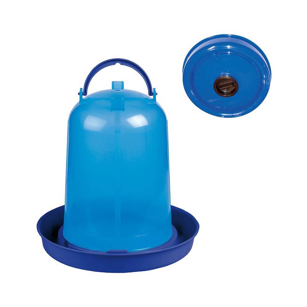 Chick'a - Abreuvoir bleu transparent 8L - Imagen 2