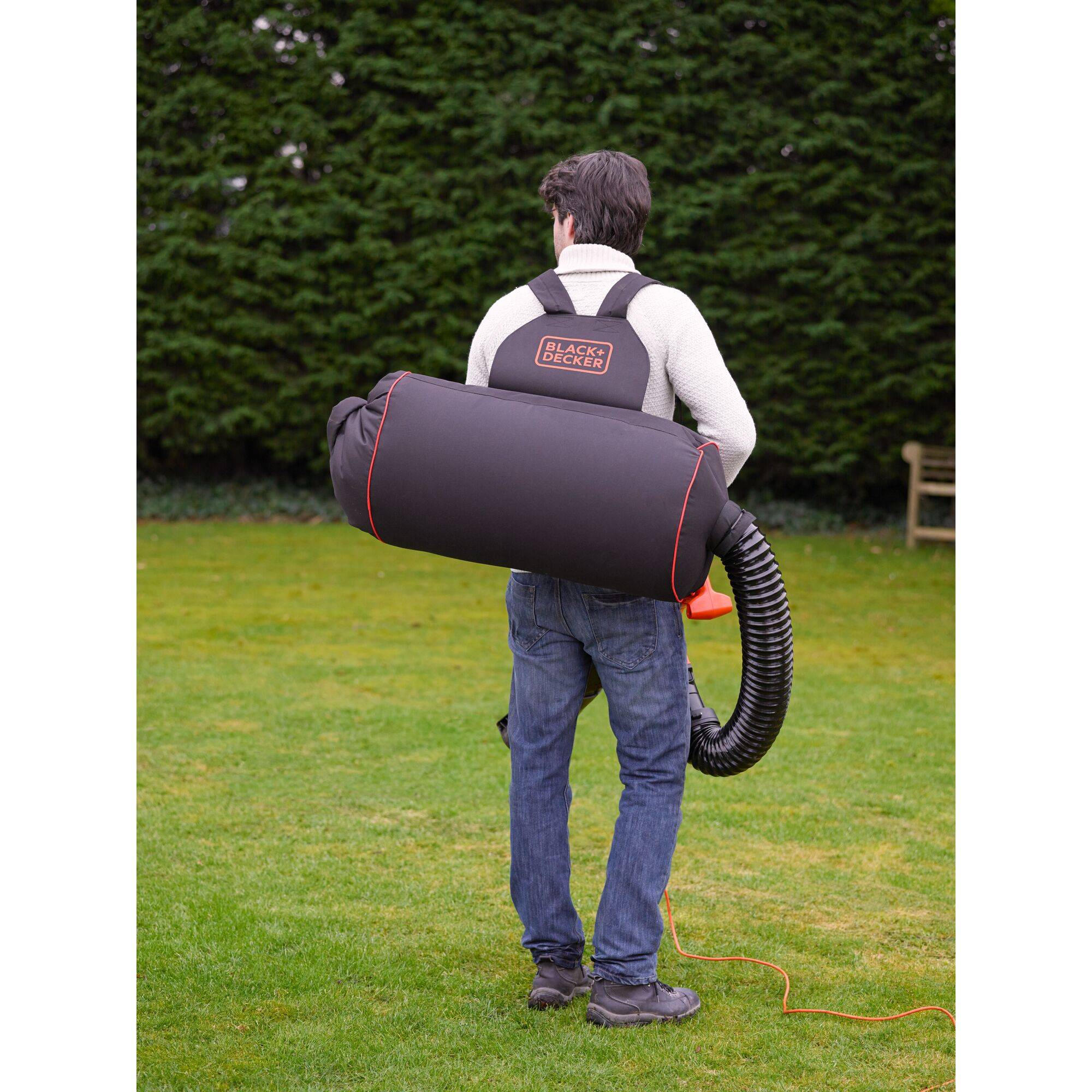 Sac à dos pour aspirateur-souffleur-broyeur modèles GW BLACK+DECKER GWBP1-XJ - Image 3