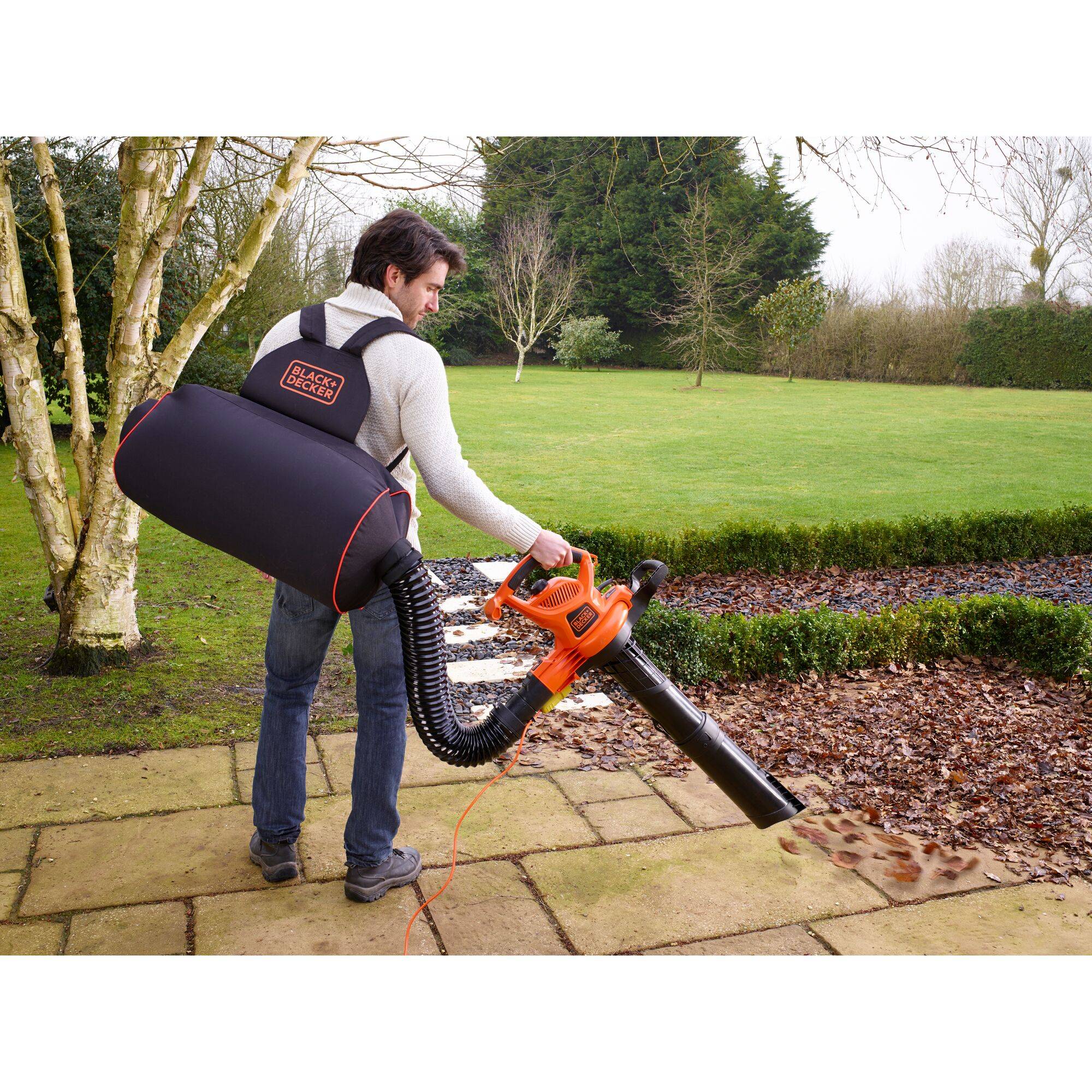 Sac à dos pour aspirateur-souffleur-broyeur modèles GW BLACK+DECKER GWBP1-XJ - Image 2