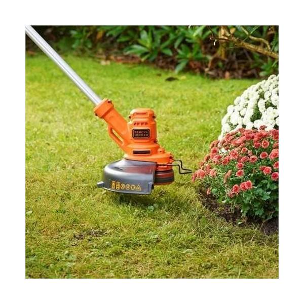 BLACK+DECKER Coupe-Bordures Filaire 450W BESTA525-QS Coupe-Bordures Electrique 25 cm avec 2 Poignées - Image 3