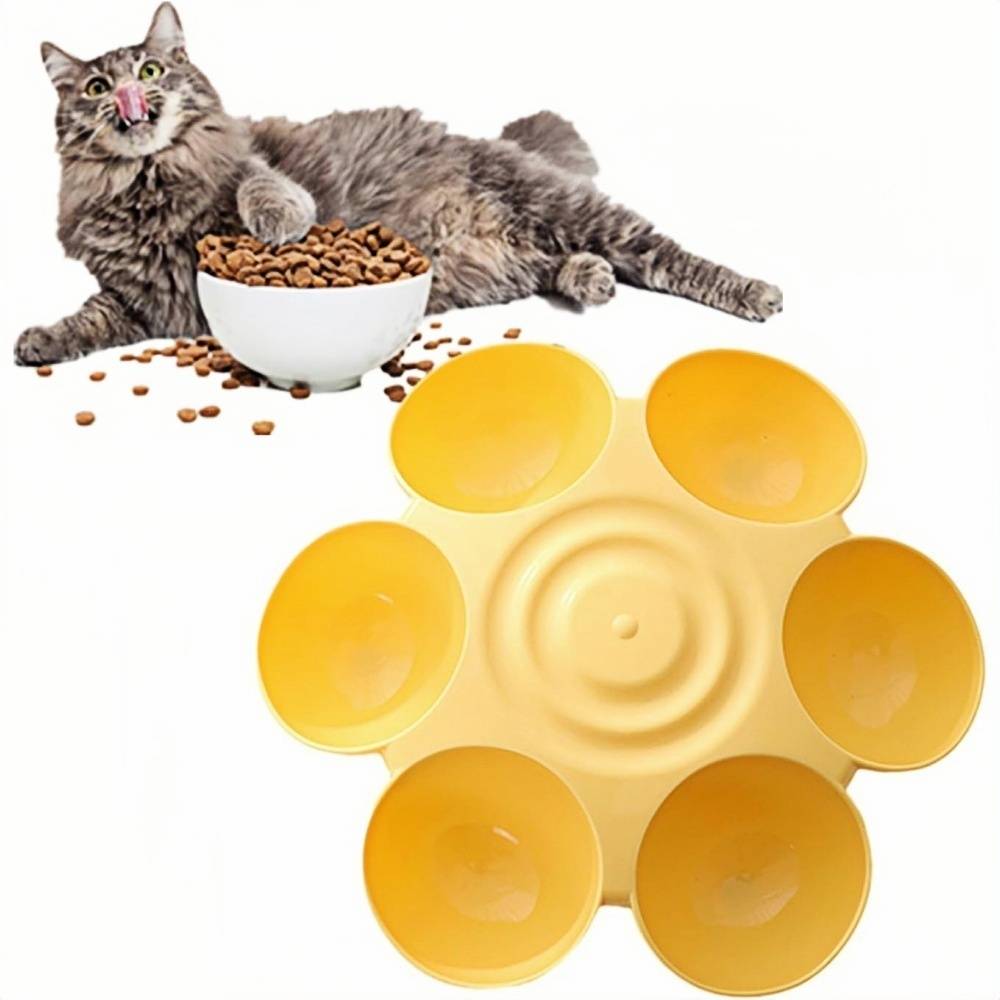 DtopbuyAge - Gamelle en forme de fleur pour chat DtopbuyAge - Image 1