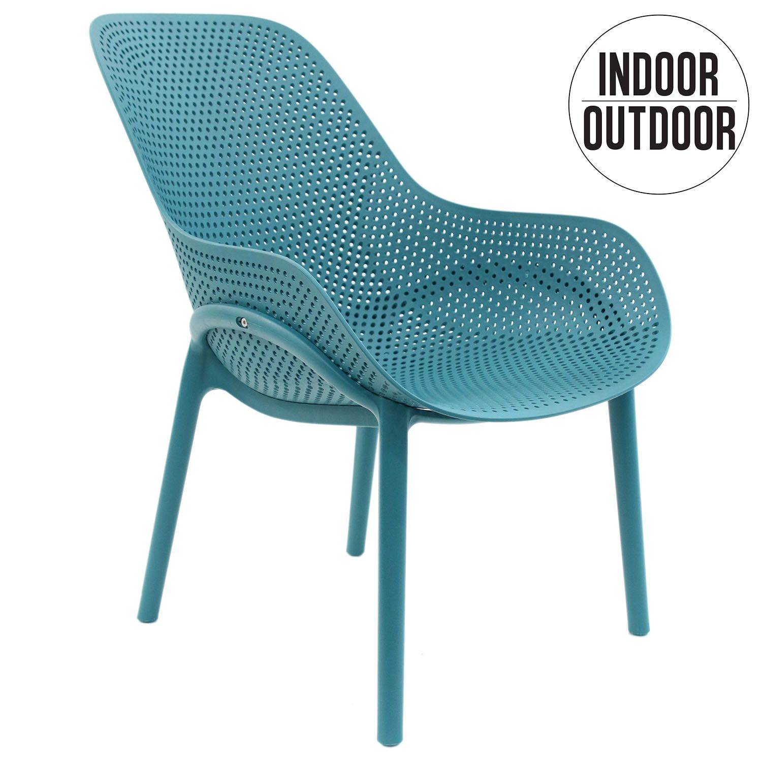 The Home Deco Factory - Fauteuil pour table de jardin design Malibu - The Home Deco Factory - Imagen 1