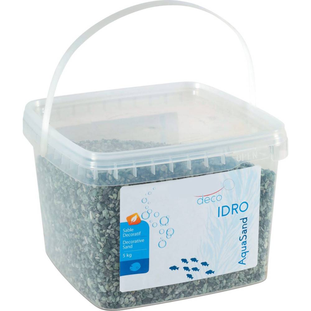 animallparadise - Gravier décoratif 2-3 mm vert Ashewa aquaSand 5 kg pour aquarium - Imagen 3