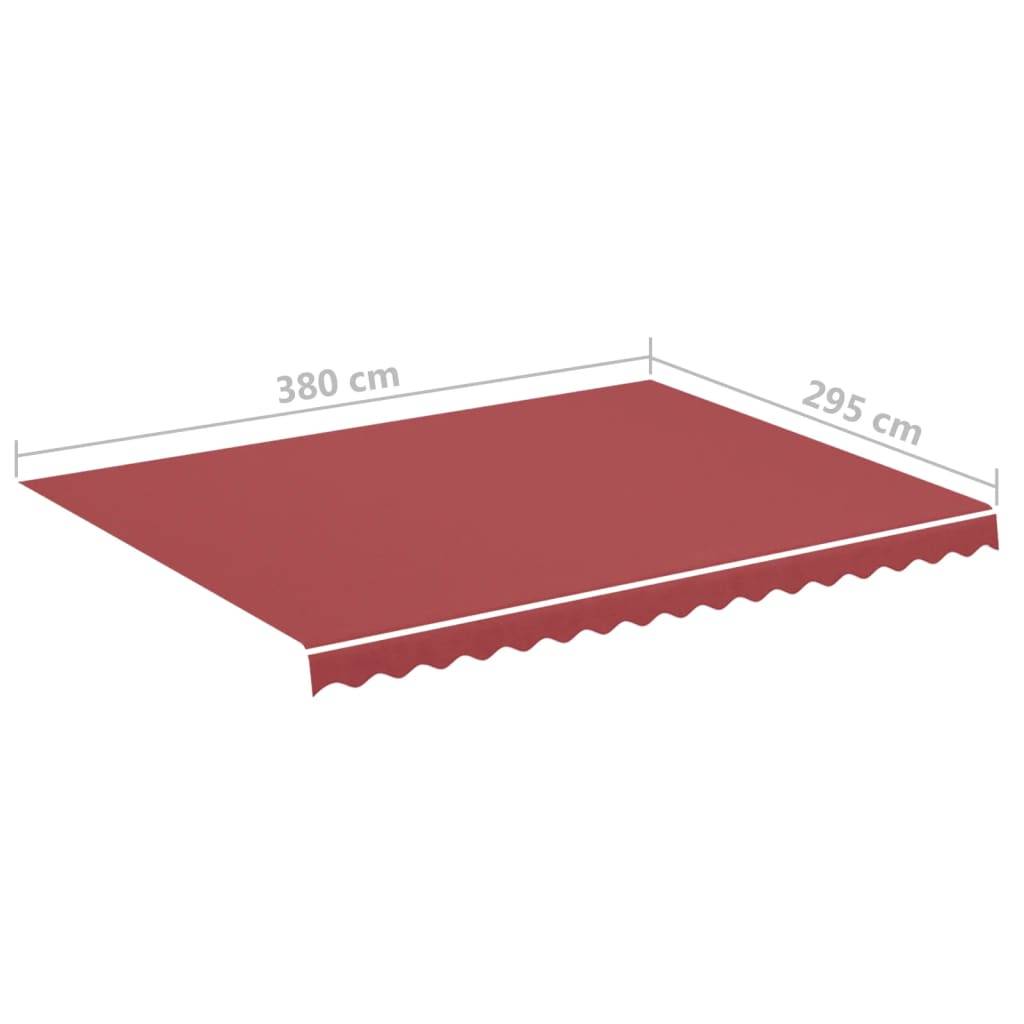 Prolenta Premium - Store banne Juna Rouge 380 X 295 cm - P87209R - Image 4