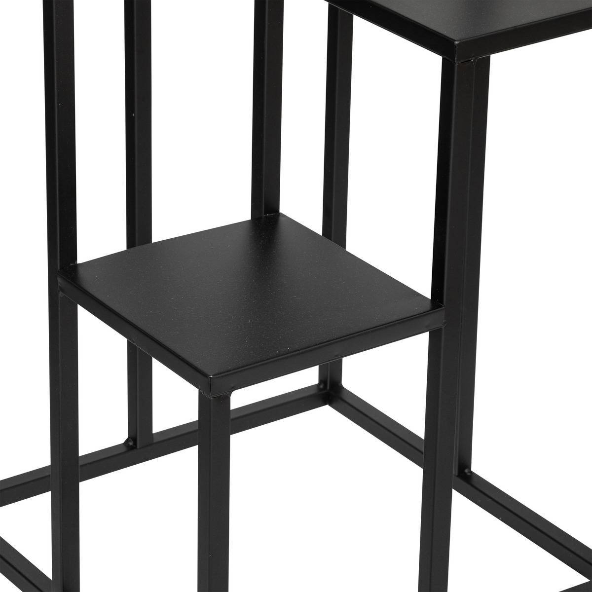 Atmosphera - Porte-plante métal noir H86,5cm - Atmosphera Créateur d'intérieur - Imagen 2