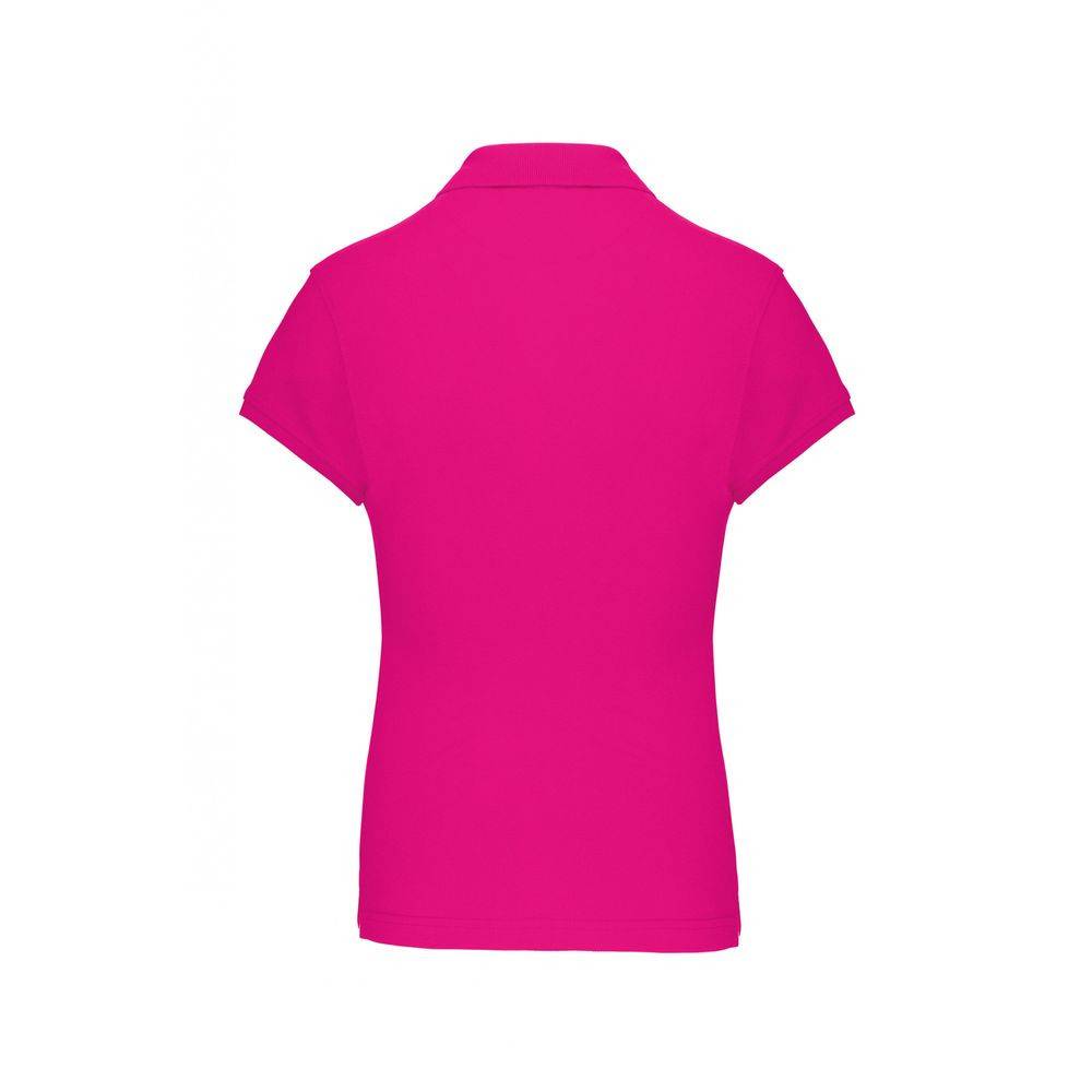 Polo de travail femme Kariban 100% coton Rose XL - Image 2