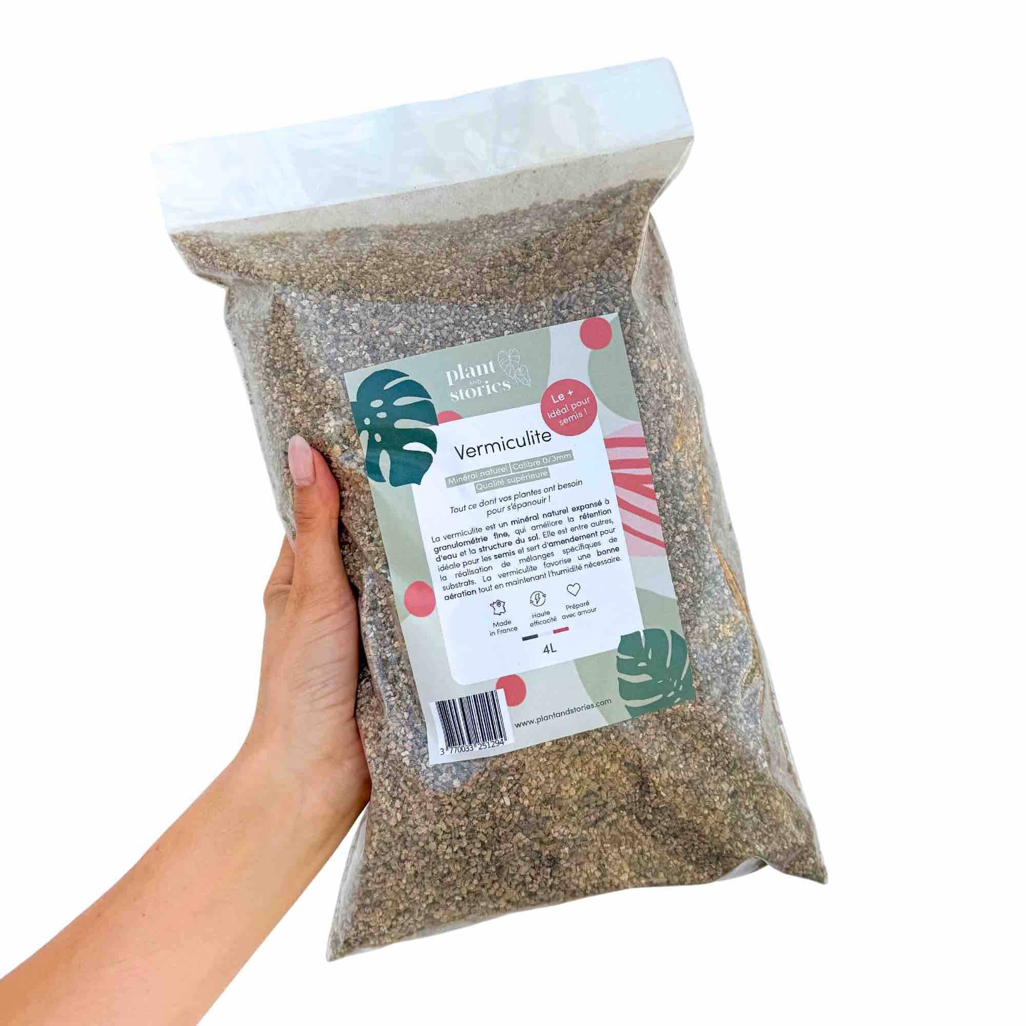 Vermiculite Pour Plante - Qualité Horticole - 4L - Image 1