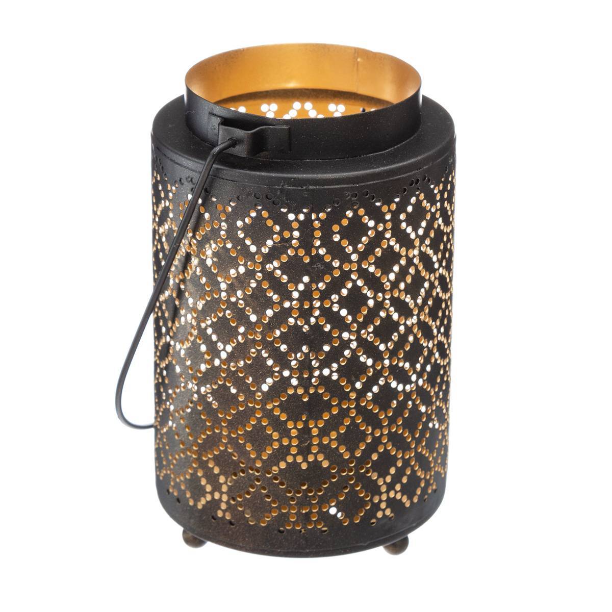 Atmosphera - Lanterne design métal H13cm - Atmosphera Créateur d'intérieur - Imagen 1