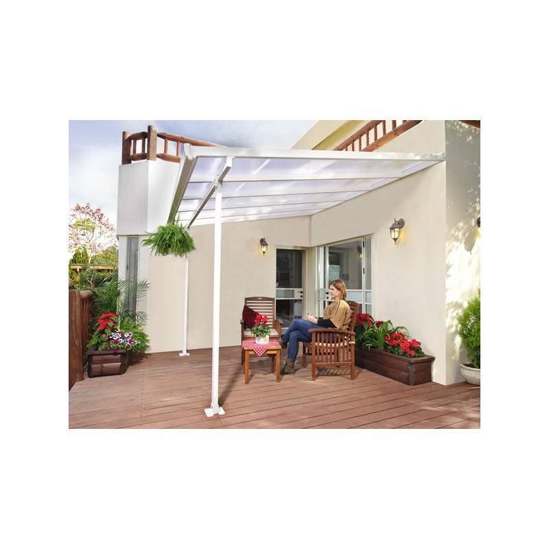 Chalet & Jardin - Toit terrasse blanc avancée 3m - 9m2 Chalet & Jardin - Imagen 2