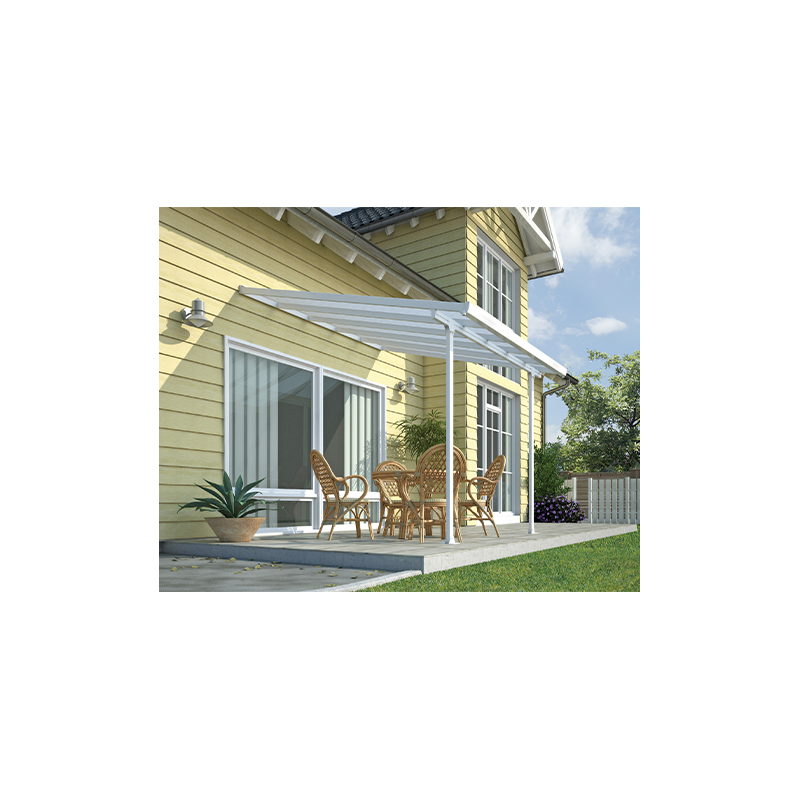 Chalet & Jardin - Toit terrasse blanc avancée 3m - 9m2 Chalet & Jardin - Imagen 7