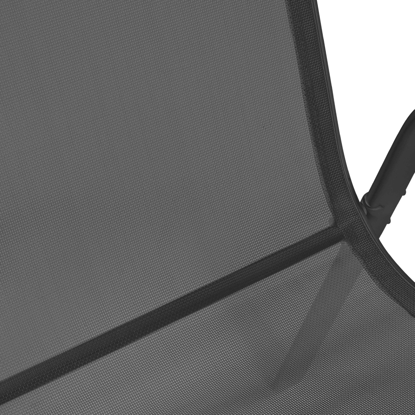 Salon de jardin POLY table extensible 135-270 CM et 12 chaises bois et gris foncé - Image 9