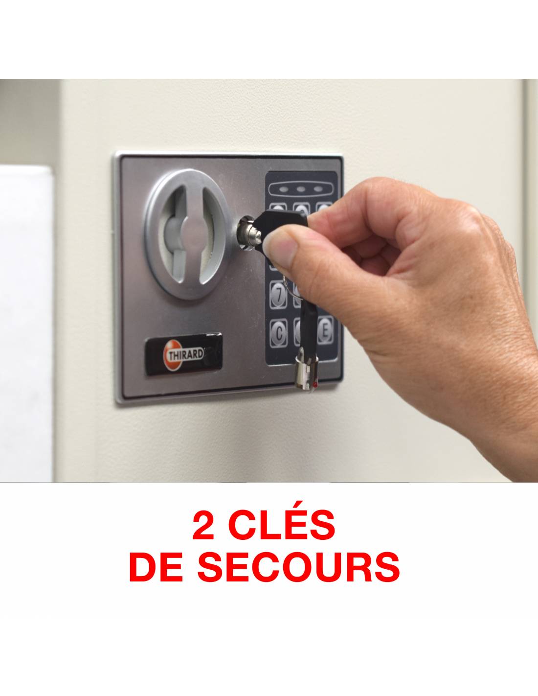 Coffre de sécurité VINCENNES 2 250X350X250 + Serrure elect. 2 penes - 13200 - Imagen 7