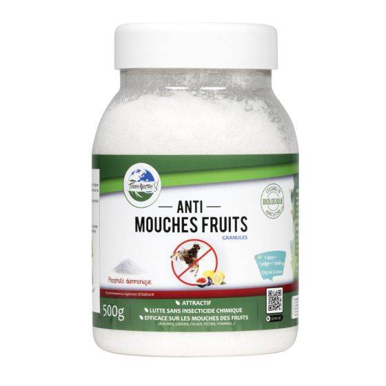 Terra Nostra - Phosphate diammonique - Anti Mouches des Fruits - 500g - Imagen 1