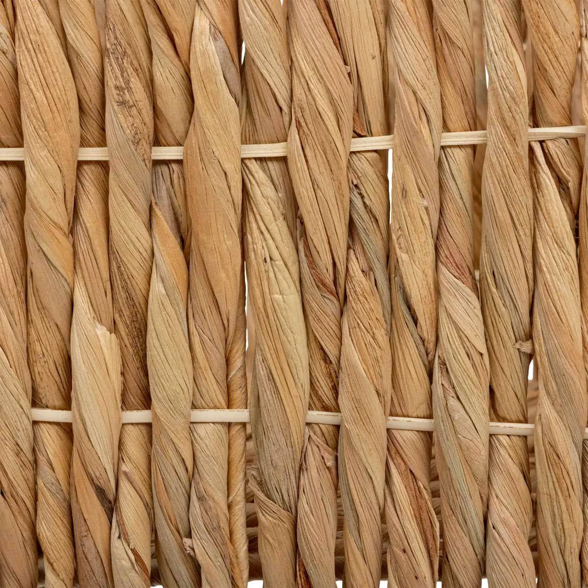 Atmosphera - Panier de rangement Beige en roseau L 34 cm - Imagen 3