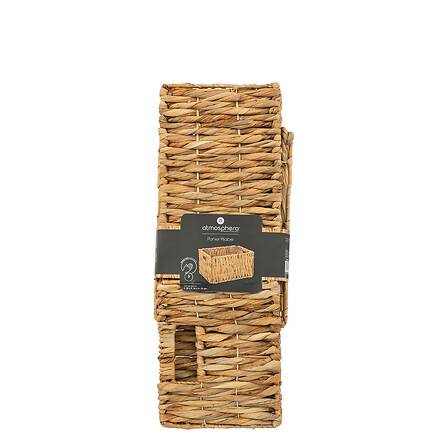 Atmosphera - Panier de rangement Beige en roseau L 34 cm - Imagen 4