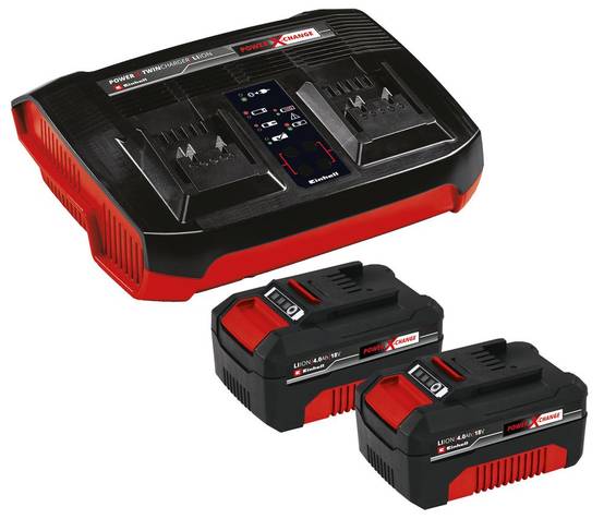 Einhell - Kit jardin sans fil Einhell – Coupe-bordure, souffleur, taille-haies, ébrancheur + 2 batteries 4.0Ah Einhell - Image 6