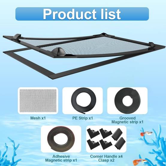IntiMeg - Filet magnétique anti-saut pour aquarium IntiMeg - Image 5