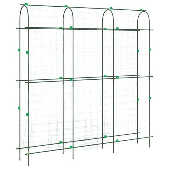 Grillage de jardin - Clôture à treillis - Treillis de jardin pour plantes grimpantes 2 pcs forme en U - Image 7