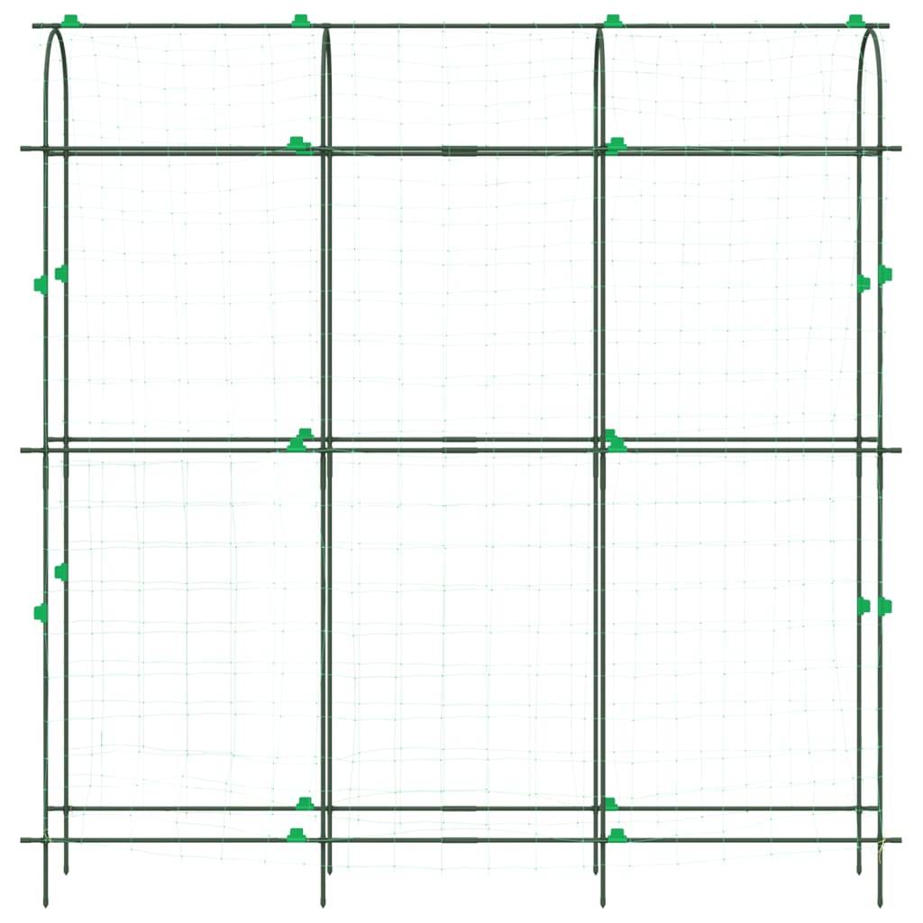 Grillage de jardin - Clôture à treillis - Treillis de jardin pour plantes grimpantes 2 pcs forme en U - Image 5
