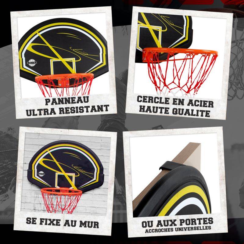 Panneau de basket MEMPHIS Intérieur/Extérieur avec fixation incluses ⌀ 38 cm BUMBER - Image 4