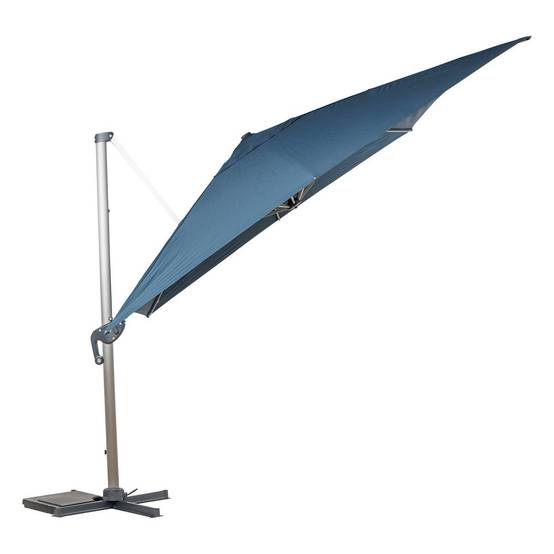 Hesperide - Parasol déporté rectangulaire "Équador" Pétrole 4 x 3m en aluminium et polyester Hespéride - Image 3