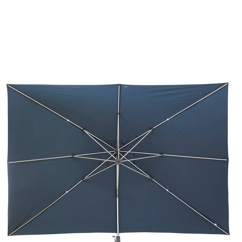 Hesperide - Parasol déporté rectangulaire "Équador" Pétrole 4 x 3m en aluminium et polyester Hespéride - Image 6