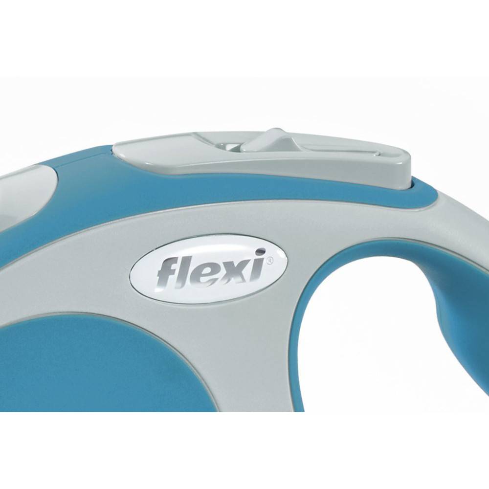 Flexi - FLEXI - Laisse flexi vario  cordon de 3 m  turquoise pour chien Max 8 kg - Imagen 6