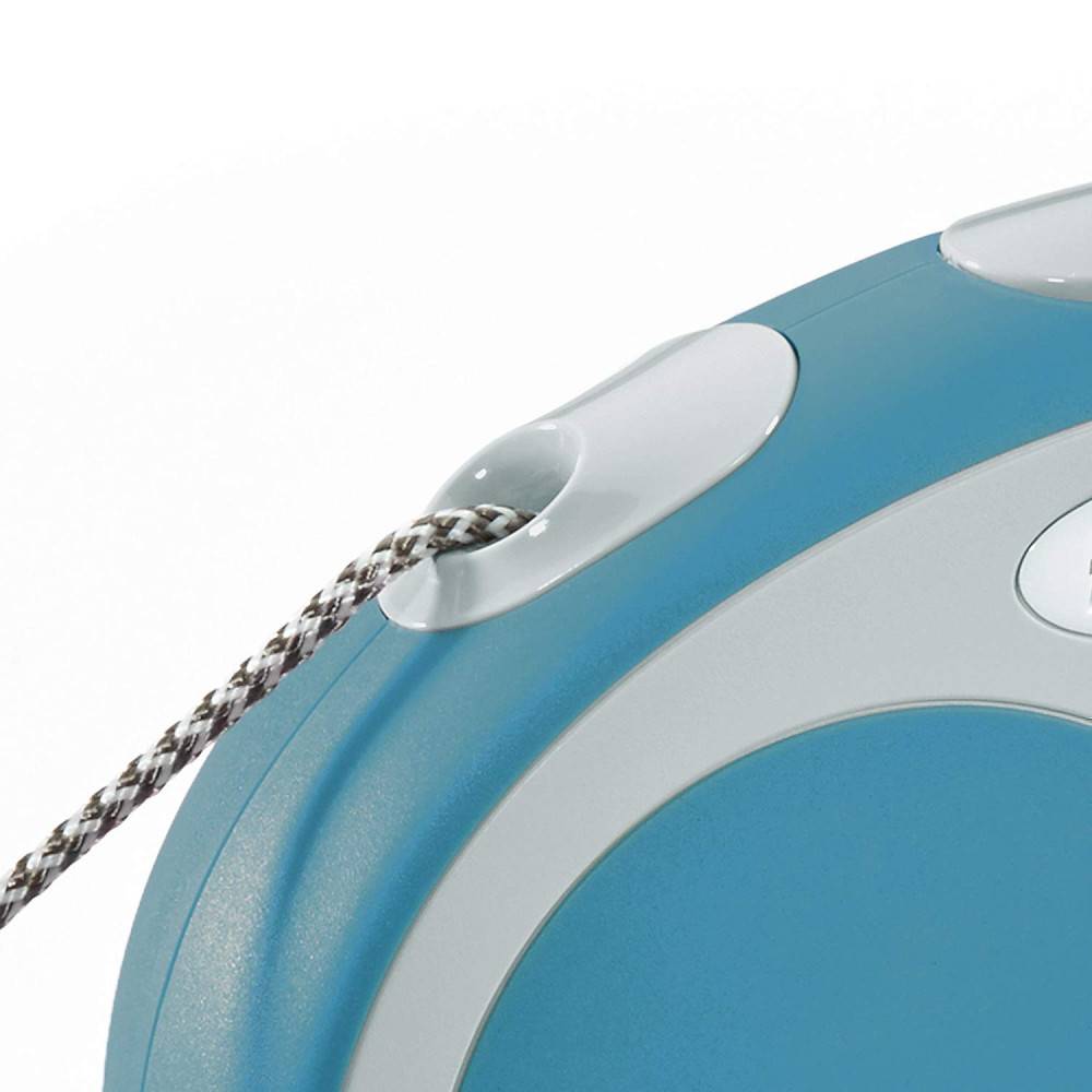 Flexi - FLEXI - Laisse flexi vario  cordon de 3 m  turquoise pour chien Max 8 kg - Imagen 5