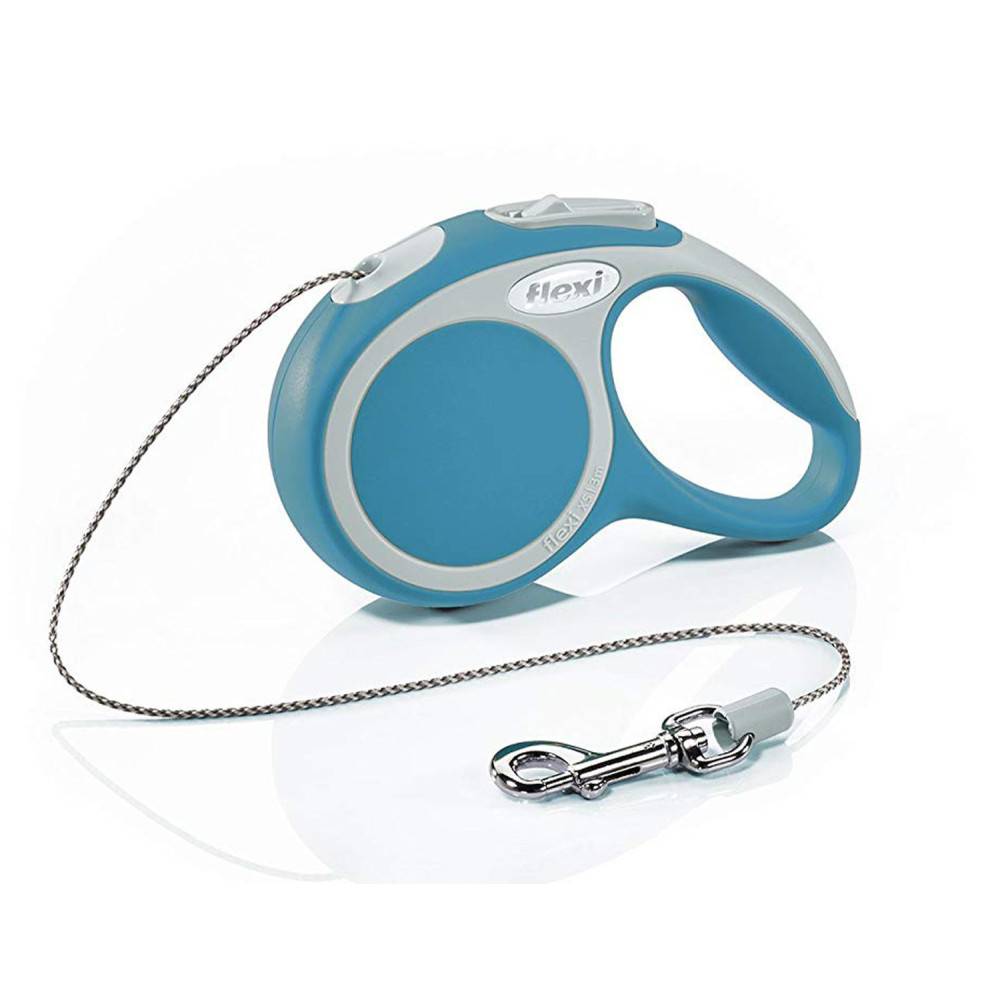 Flexi - FLEXI - Laisse flexi vario  cordon de 3 m  turquoise pour chien Max 8 kg - Imagen 1