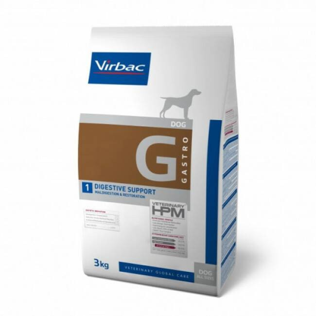 Virbac Veterinary HPM Gastro Digestive Support Chien Adulte & Senior Sac 12 kg - Imagen 1