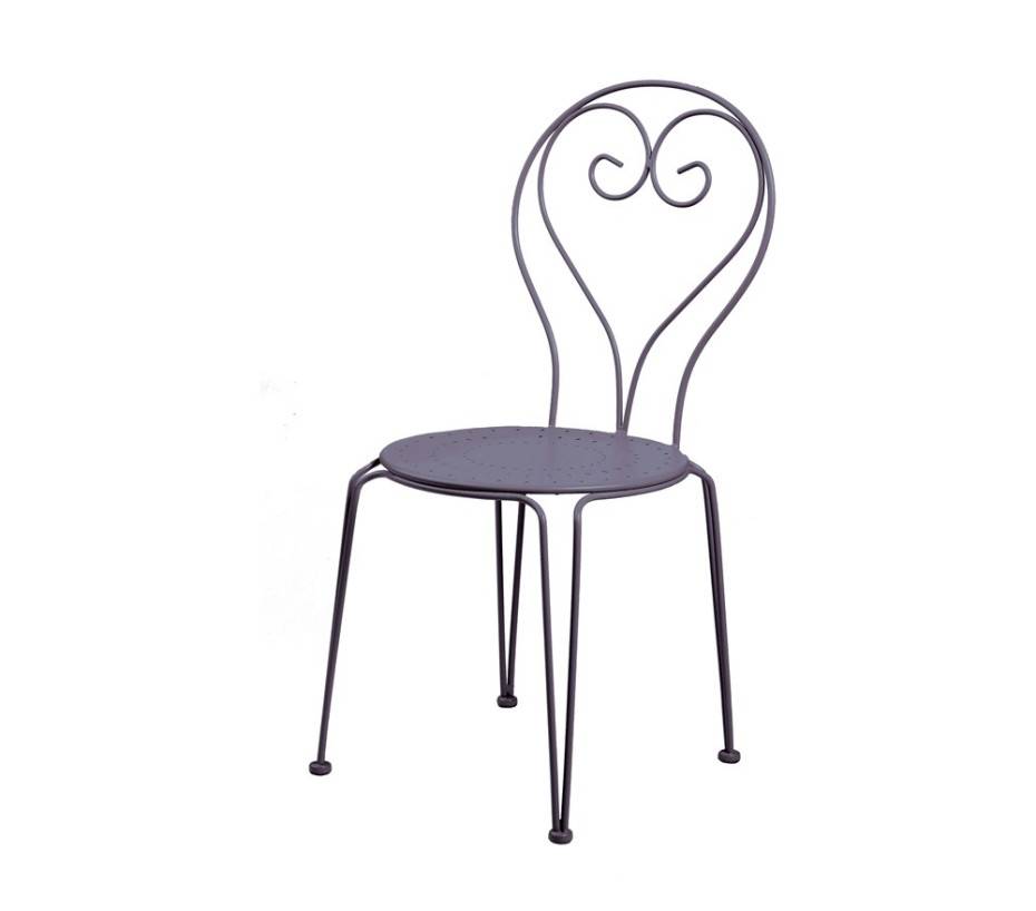 Ensemble table et chaises de jardin  4 places  Anthracite  CASABLANCA - Imagen 4