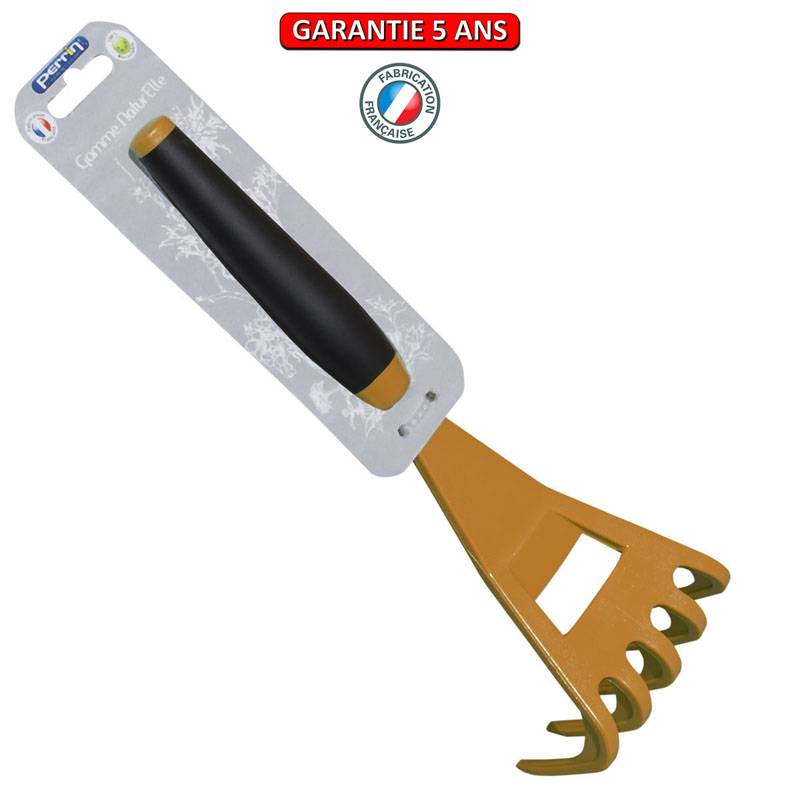 Outils Perrin - Rateau polyamide - Jaune miel Outils Perrin - Imagen 1