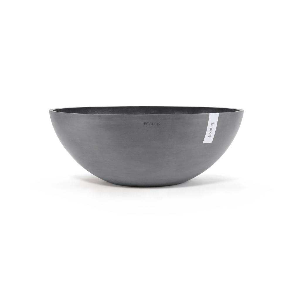 Ecopots - Pot Rond Vienna 70 Gris - Ø 70 x H. 25,2 cm - 61,7 L ECOPOTS - Imagen 2