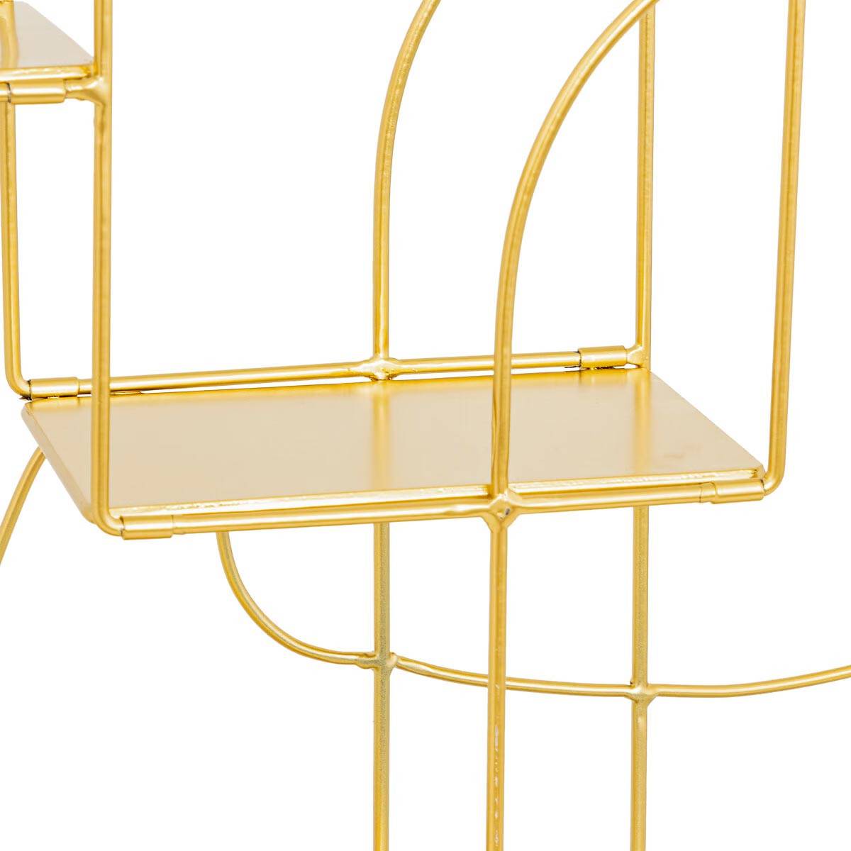 Étagère Murale Arche en Métal "Tina" 60cm Doré - Image 3