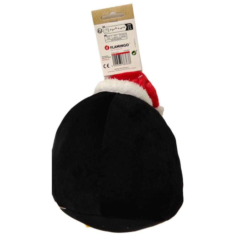 Flamingo - peluche Pingouin Bollo Noel Noir 25 cm H jeux pour chien - Image 4