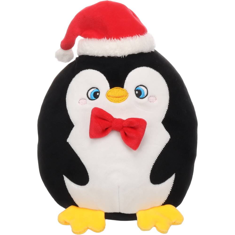 Flamingo - peluche Pingouin Bollo Noel Noir 25 cm H jeux pour chien - Image 1