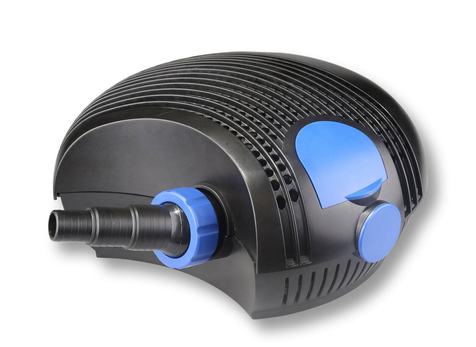 Helloshop26 - Pompe à eau de bassin filtre filtration koi cours d'eau eco 16000 litres par heure 140 watts - Imagen 1