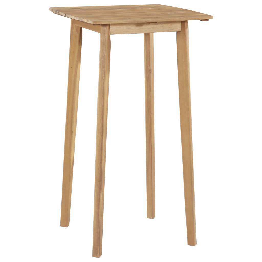 Vidaxl - Ensemble à manger d'extérieur 5 pcs Bois d'acacia solide vidaXL 44221 - Imagen 2