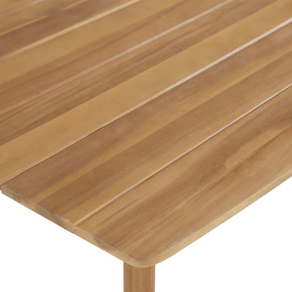 Vidaxl - Ensemble à manger d'extérieur 5 pcs Bois d'acacia solide vidaXL 44221 - Imagen 4